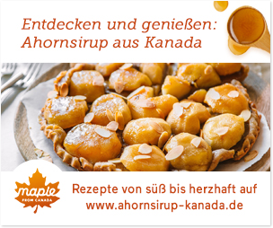 Display Ad für Ahornsirup aus Kanada